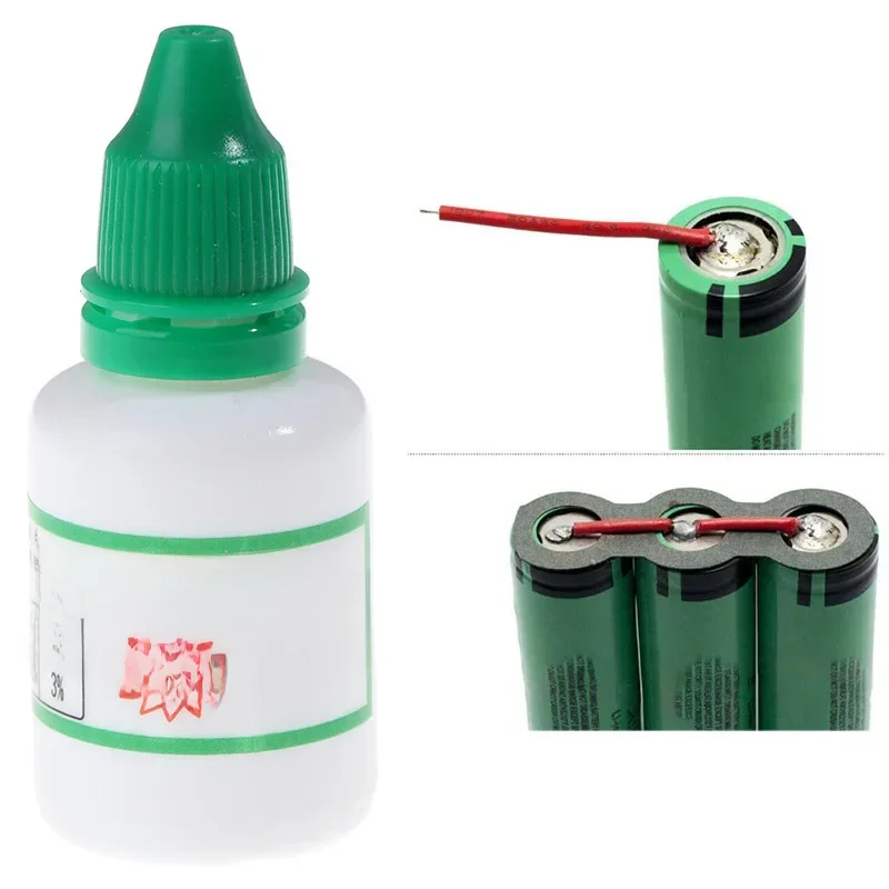 1PC 20ml ekologiczny niezawodny topnik spawalniczy wielofunkcyjny metalowy topnik lutowniczy w płynie do stali nierdzewnej/nikiel/miedzi/żelaza — zdjęcie 2