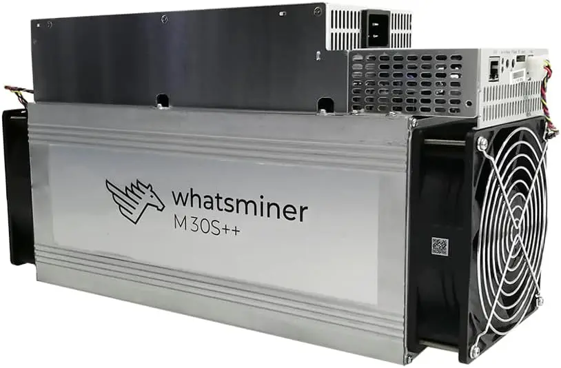 

AD New Whatsminer M30s++ Miner 102T 3200W BTC Bitcoin Miner Asic Miner Include PSU