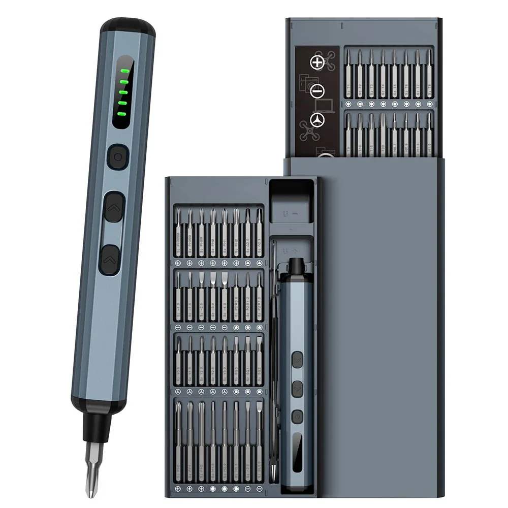 Elétrica Screwdriver Set, 5 Configurações de Torque, Precision Power Tool, chave de fenda magnética,