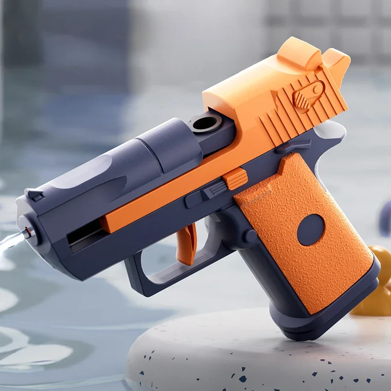 Mini ręczny pistolet na wodę Desert Eagle Pistolet do strzelania Gra Walka Zabawka Pistolet na wodę Letnie zabawki na świeżym powietrzu dla dzieci Chłopcy Prezenty — zdjęcie 2