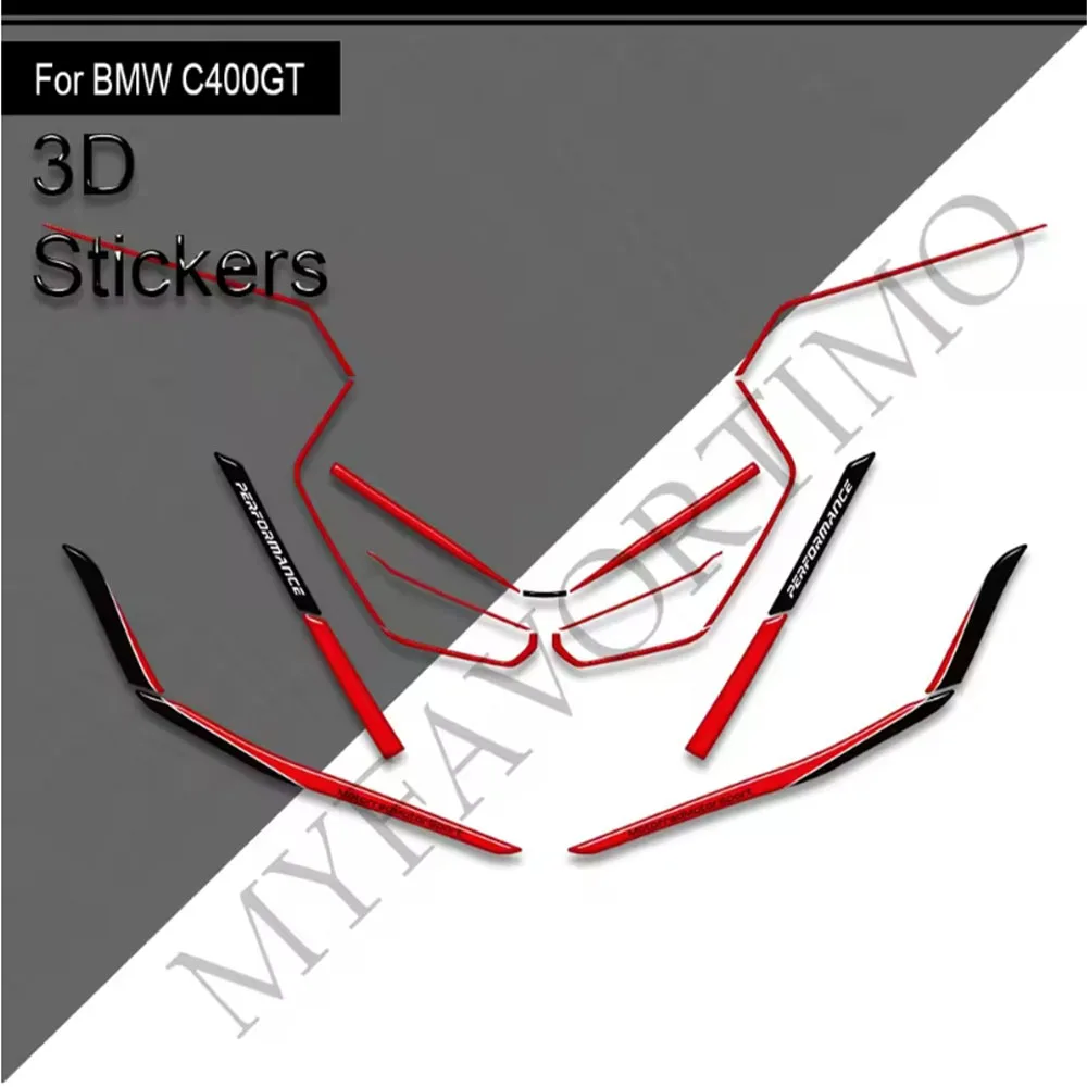 

Для BMW C400 GT C400 GT C400 скутер мотоцикл бак кузов переднее лицо обтекатель наклейки на крыло наклейки