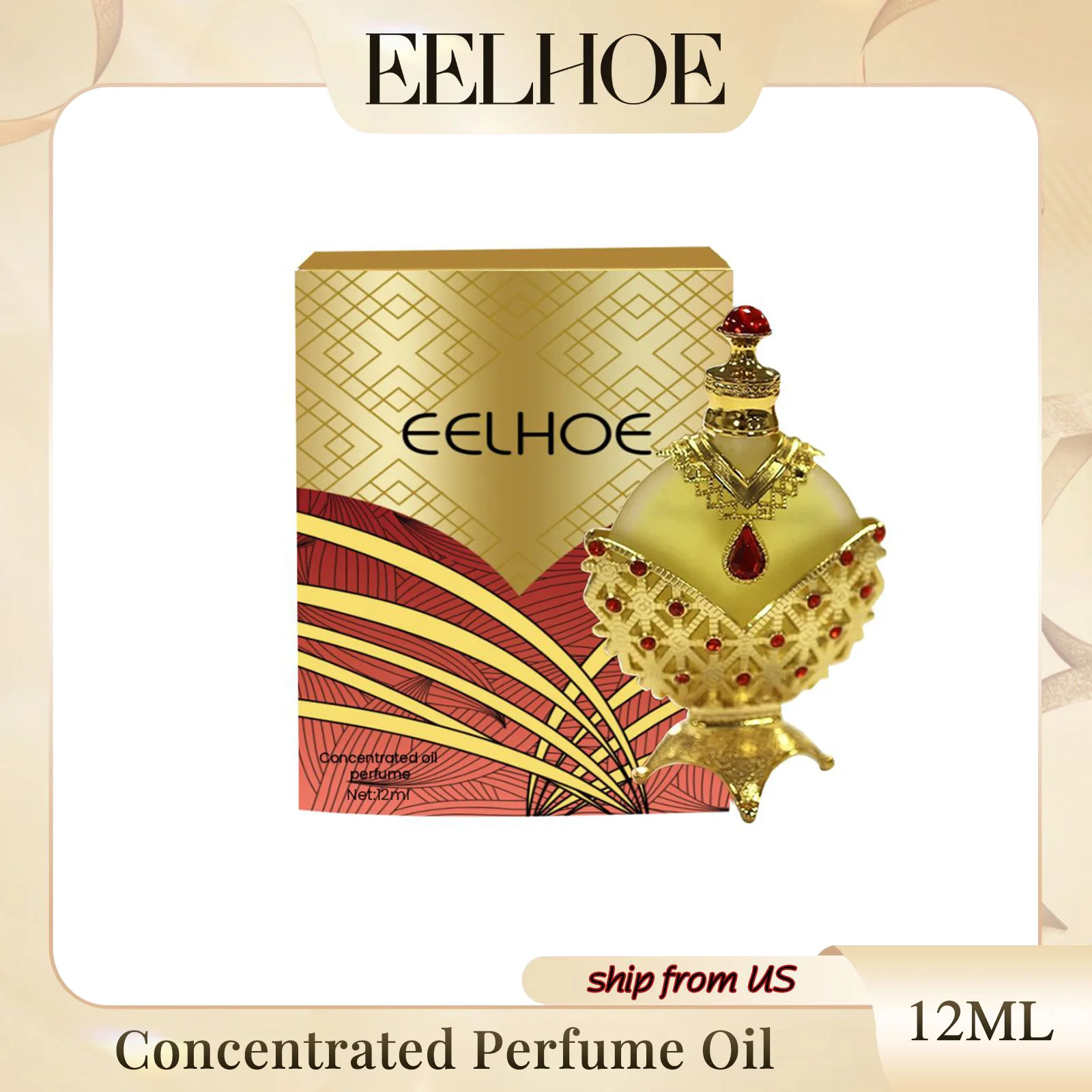 Eelhoe Concentrated Perfume Oil Advanced Fragrance Fresh And Mild Without Pungent Fragrance Lasting Couple Dating Perfume