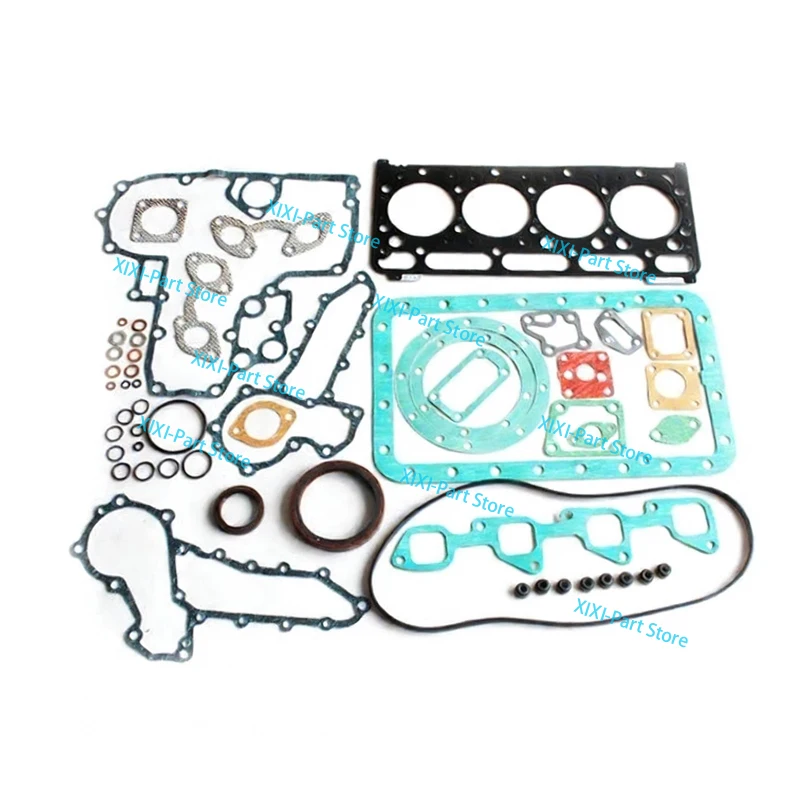 V2203 Full Gasket Kit Set For Kubota Engine Piston Ring Head Gasket Overhaul Rebuild Kit 87*2.5HK+2+5