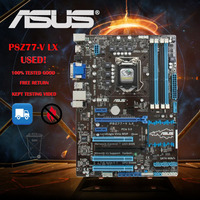 ASUS motherboard P8Z77-V LX LGA 1155 DDR3 i3 i5 22/32nm CPU USB3.0 32GB SATA3 VGA HDMI