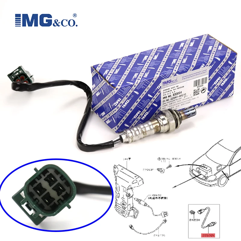 IMG Brand Heated Oxygen Sensor OEM 226A1-AR210,226A0-AU011,226A1-AM601 For Nissan ALMERA 350Z Coupe MURANO PRIMERA 2002-2008