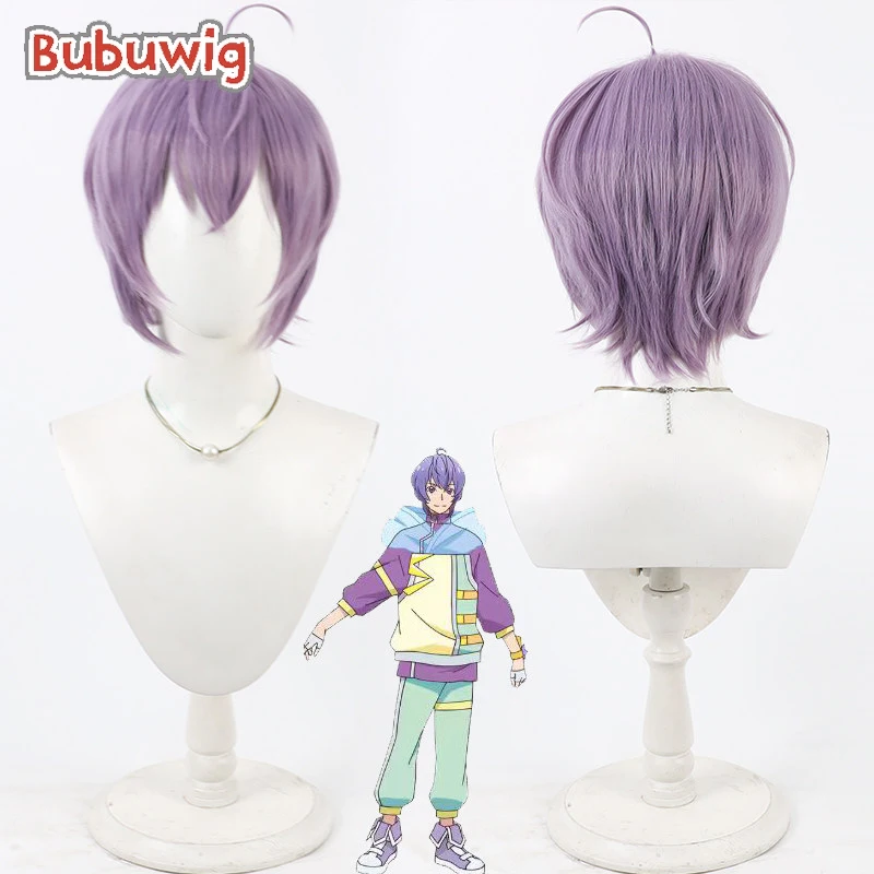 

Синтетические парики Bubuwig Kurose Maito для косплея и танцев ☆ Парик Star Precure The Stage Kurose Maito, 30 см, фиолетовый, термостойкий