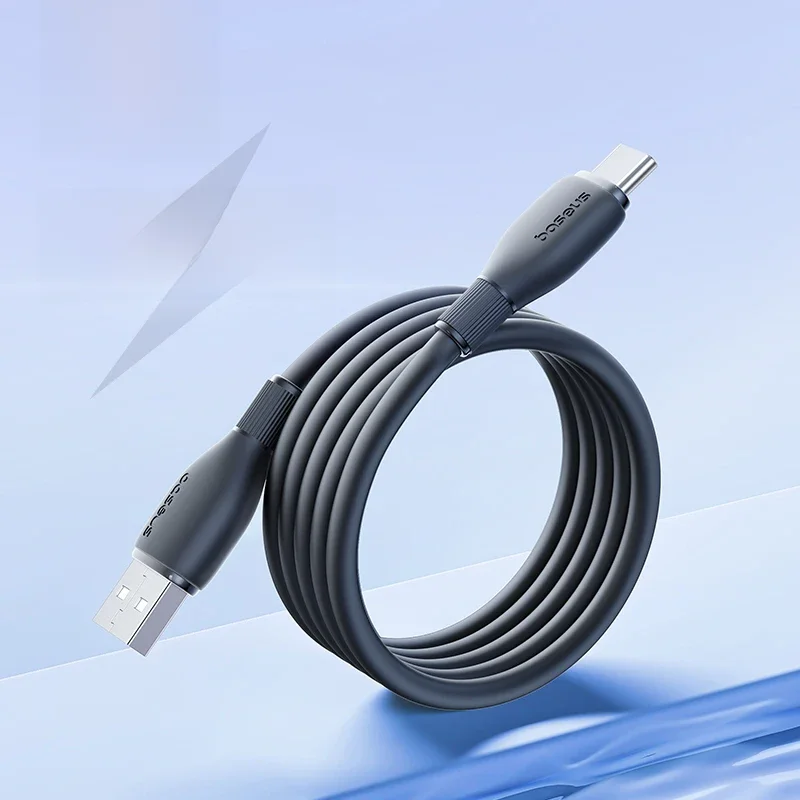 Baseus Szybki kabel USB A do typu C Szybkie ładowanie danych Przewód do Xiaomi Samsung Kabel USB C do USB C do Huawei — zdjęcie 2