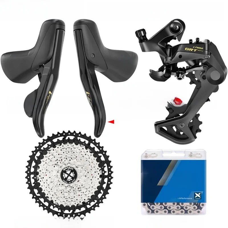 AliExpress LTWOO GRT 1x12 Speed Gravel Road Bike Derailleur Kits Mechanical Brake Without Damping Rear Derailleur BANBOK 50T Cassette