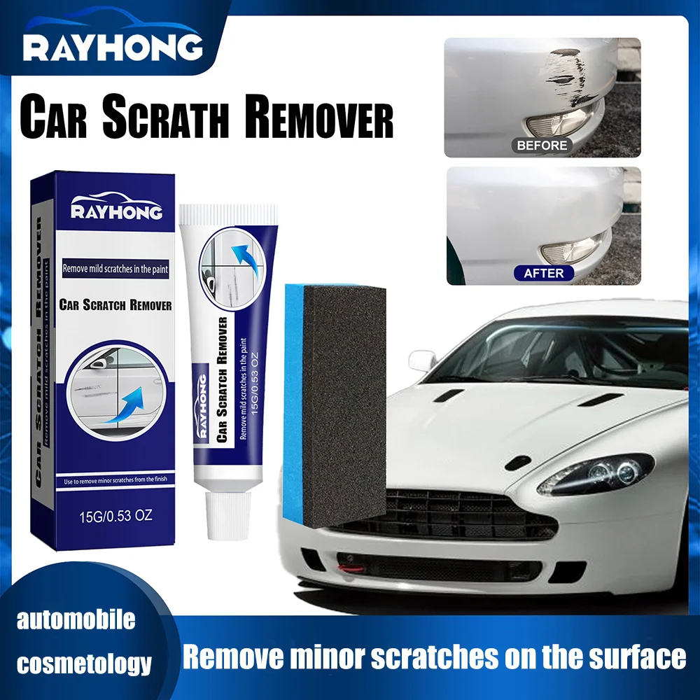 RAYHONG Car Scratch Remover Set Car Scratch Remover Car Water Spot Remover Cars Black Car Scratch Remover  Easily Repair Paint