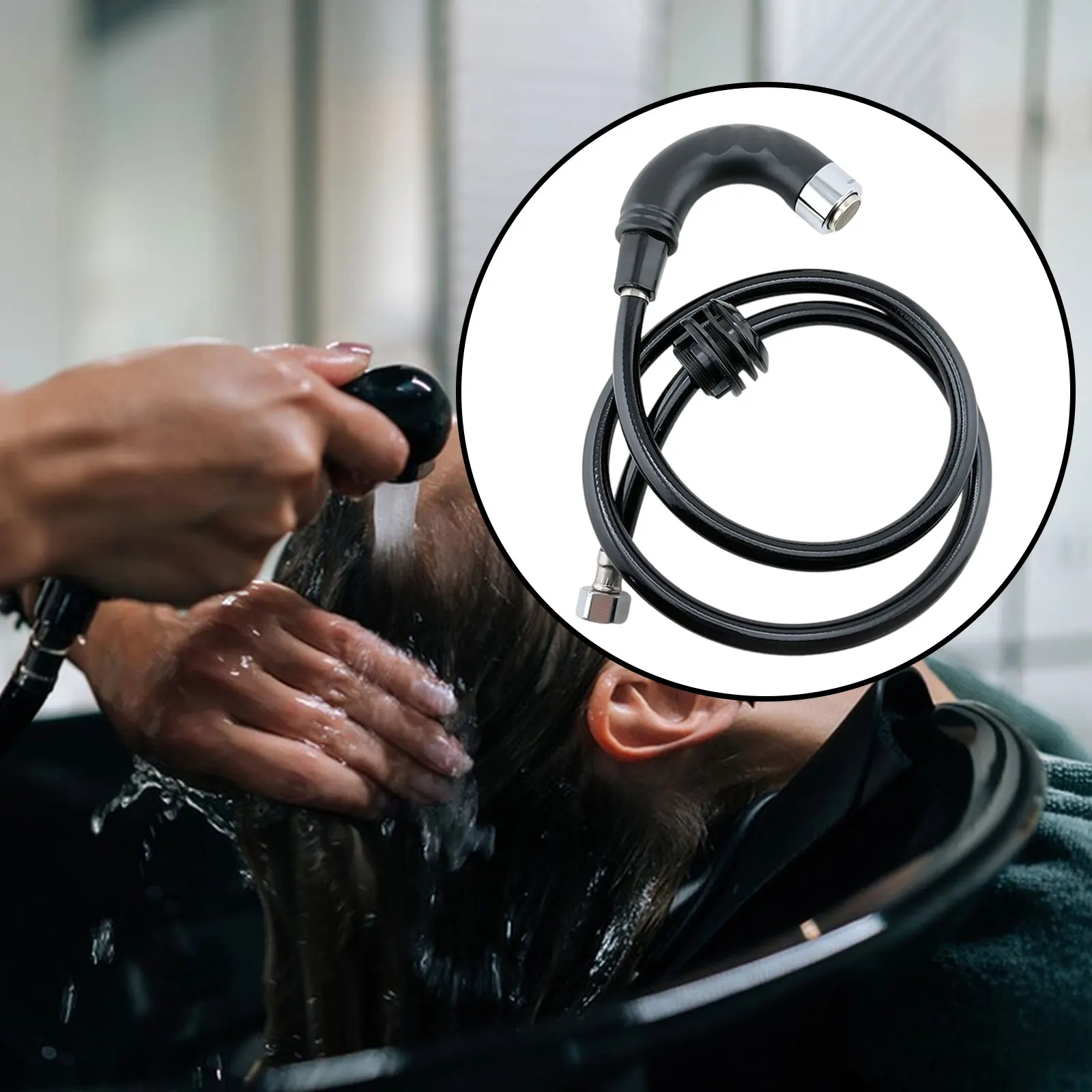 シャンプーボウル蛇口セット（ホースとスプリンクラー付き）サロン用ウォーター蛇口セット、SPA、バックウォッシュユニット、リンスボウル、家庭用、犬のグルーミングショップ用