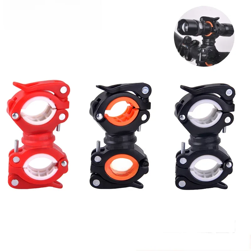 AliExpress cycle zone Bike Light Bracket Multifunctional 360 Degree Rotatable MTB Road Bike LED Flashlight Mount Holder