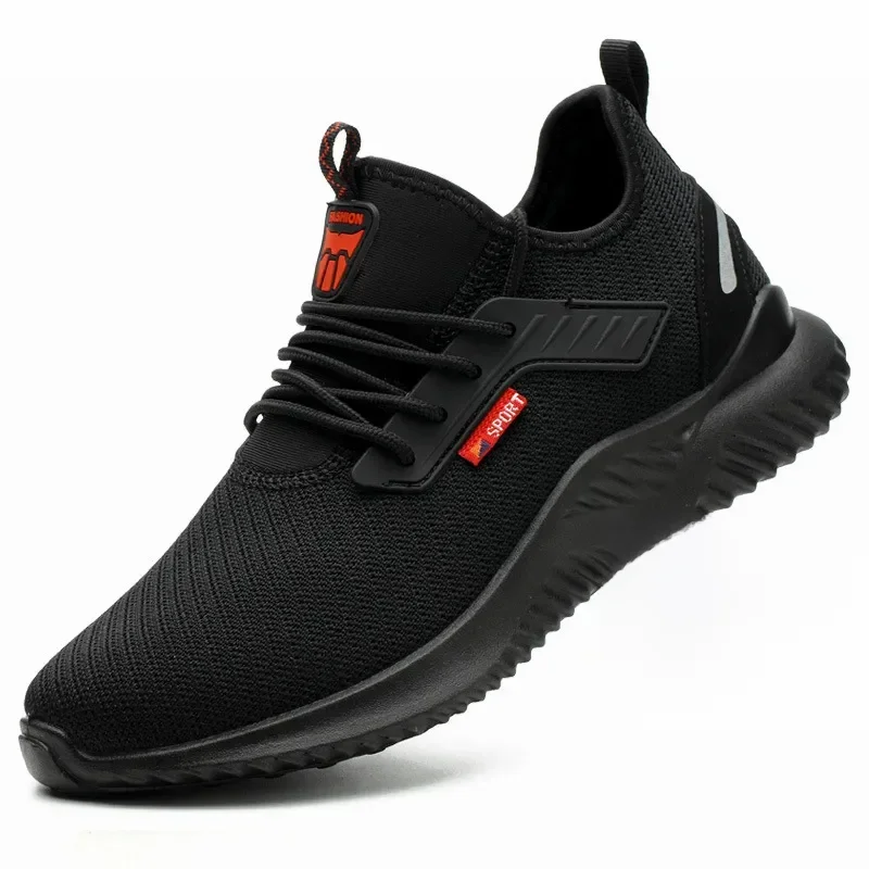 Arbeitssicherheitsschuhe, bruchsicher, Stahlkappe, pannensichere Konstruktion, leichte, atmungsaktive Turnschuhe, Stiefel, Herren und Damen, Luftlicht