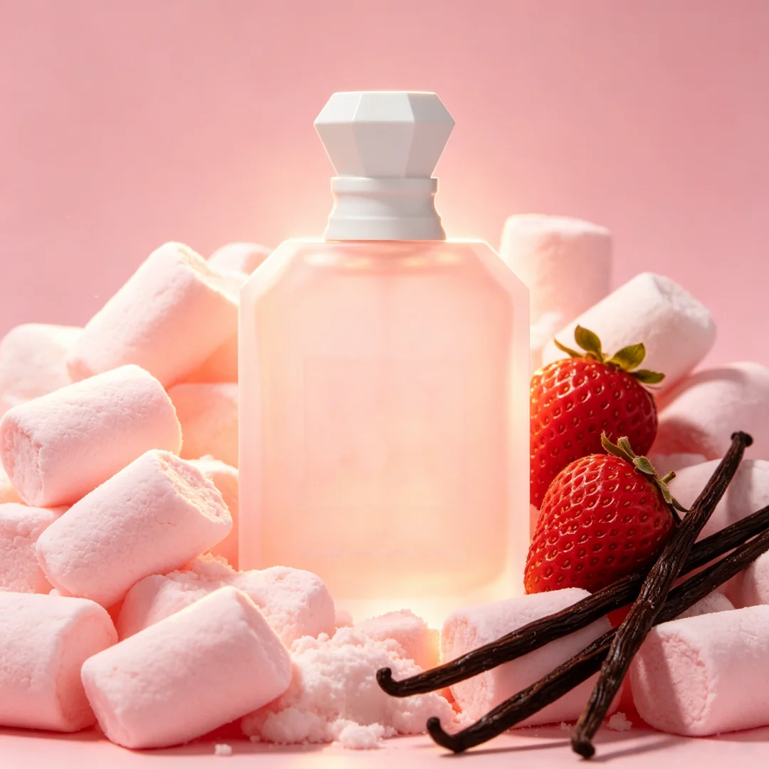 Yum Boujee Guimauve |   Eau de Parfum Intense pour Femme, Parfum Doux et Moelleux de Guimauve, Vanille et Fraise, Parfum Longue Durée, Flacon Rose Diamant, Vaporisateur de Parfum, Parfum de Luxe au Parfum de Dessert, Cadeau pour Elle, Saint-Valentin, Rendez-vous Quotidien