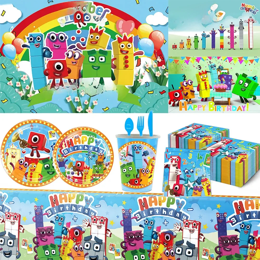 Décennie s de Construction de Chiffres de Dessin Animé, Décoration Personnalisée de ixd'Anniversaire, Poulet, Banderole, Puzzle pour Bébé, Accessoires de Photographie