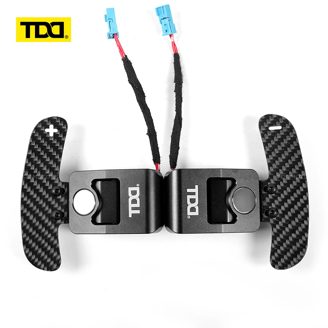 TDD ألياف الكربون المغناطيسي مجداف شيفتر لسيارات BMW F20 F30 F32 F22 F80 F87 G20 G22 G30 M2 M3 M4 M5 M6 X5M X6M X3 X5 X6 G87 G80 G12