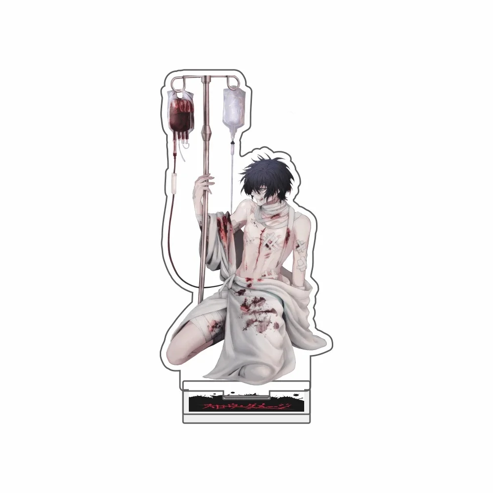 Anime Game Slow Damage BL Acrylic Stand Towa Takuma Murase Cosplay Figure Stand Decor Figures Desktop Gift Keychain
