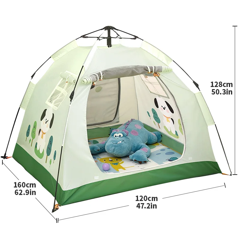 خيمة سهلة التركيب مقاومة للماء للأنشطة الخارجية والتخييم والنزهات، مثالية للاستخدام في الحدائق والساحات والمنتزهات وللعائلات