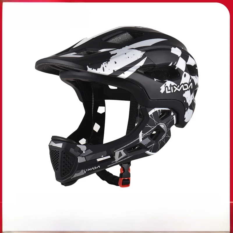 AliExpress Kids Cycling Helmet Detachable Full Face Helmet Adjustable Cycling Helmet Bicycle helmet for