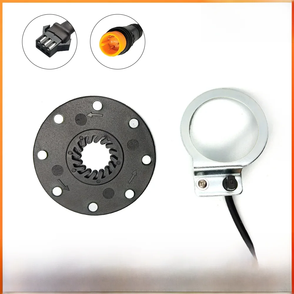 AliExpress EZKT KT Ebike Pedal Assistant Sensor BZ-4 8 Magnet Ebike PAS Waterproof Plug For Electric Bicycle Conversion Kit