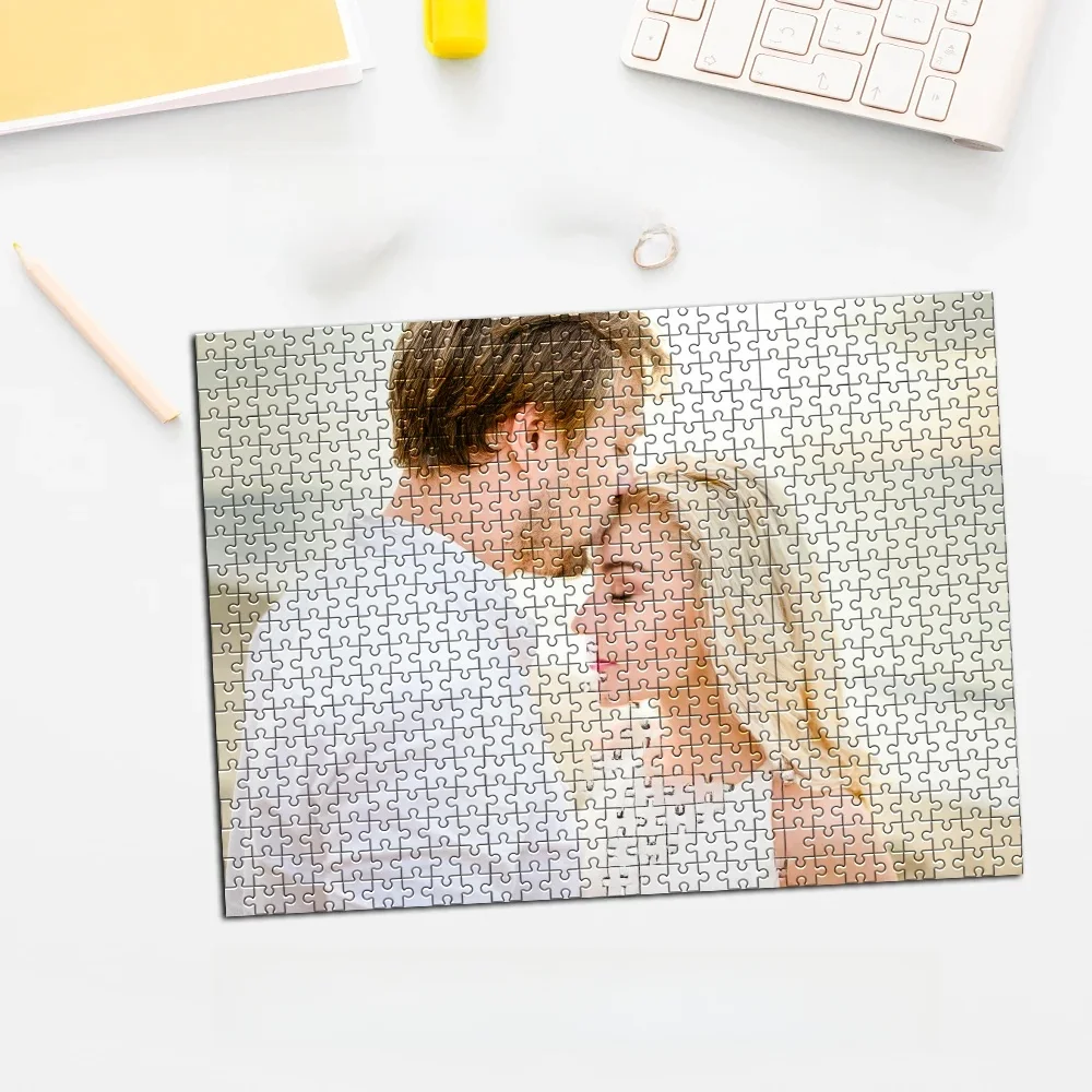 Spersonalizowane niestandardowe puzzle ze zdjęciami Dostosuj „kartonowe/drewniane 35/300/500/1000 sztuk puzzli dla dorosłych zabawki dla dzieci” (500 pieces puzzle) — Zdjęcie 2 z 2