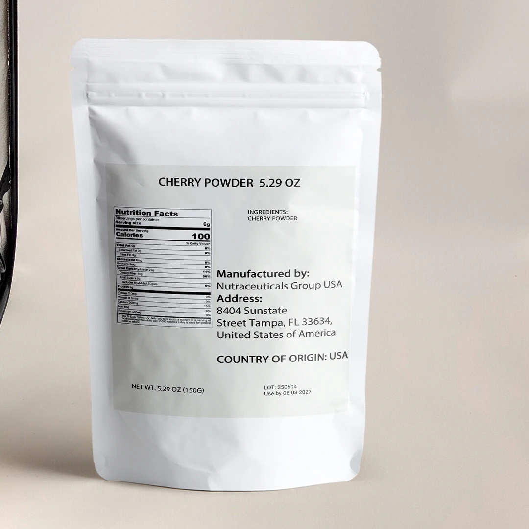 Cherry Powder, Flavorful Fruit for Pies, Baking, Smoothies, 5.3oz Container