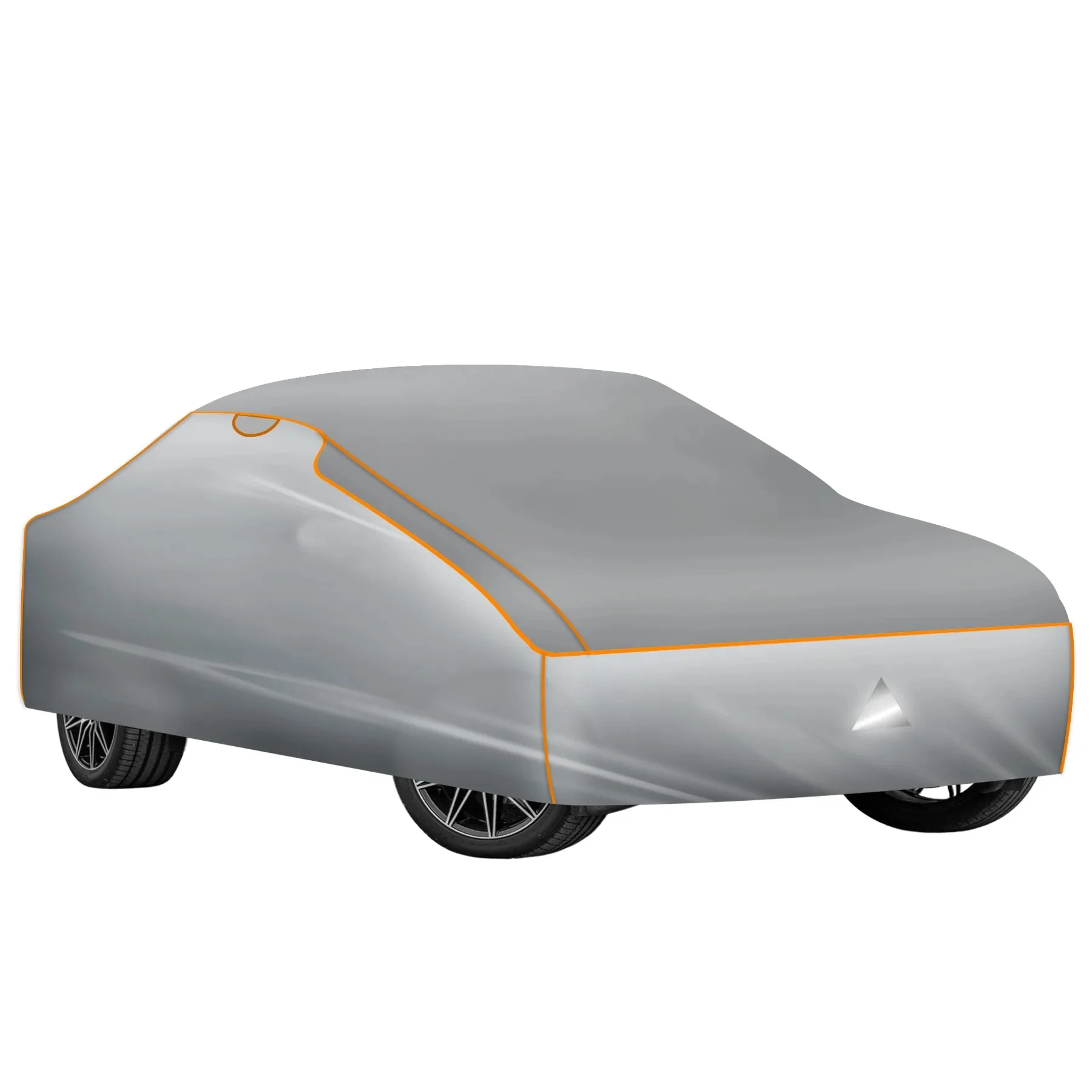 Tectake - Cubierta antigranizo para coche impermeable y transpirable  Protección duradera y eficaz para muchos modelos de coches  Impermeable, con capa de espuma de 4 mm de espesor  Dos aberturas de