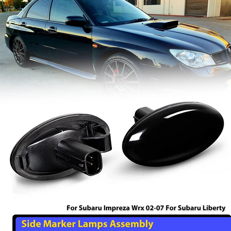 

Dynamic LED Turn Signal Lights Sequential Flashing Side Marker Lamp For Subaru Forester Impreza 2008 2009 2010 2011 2012-2019