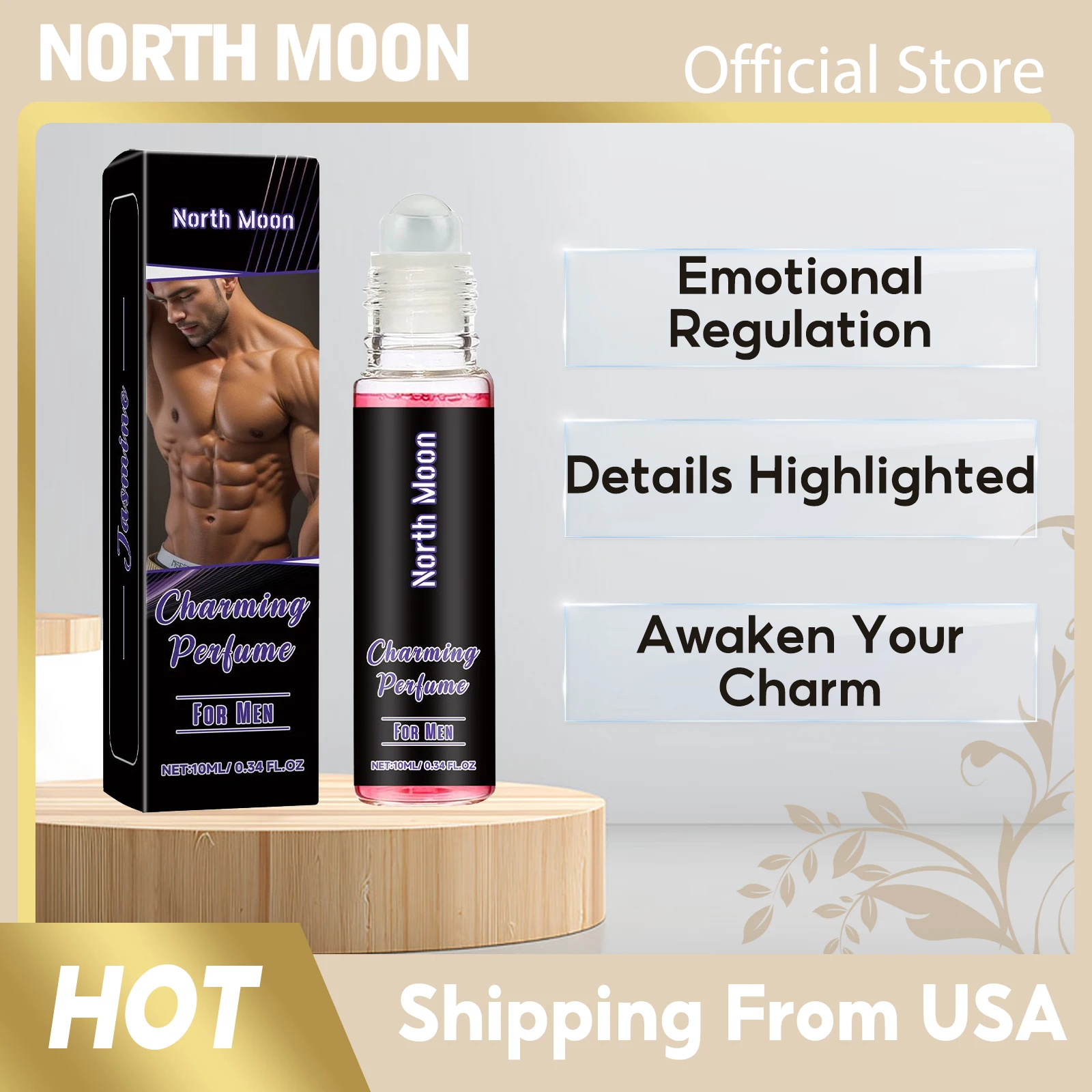 

Мужские кокосовые духи, стойкий аромат, сохраняет очарование, улучшает уверенность, увеличивает привлекательные романтические феромоны для свиданий, парфюмерия