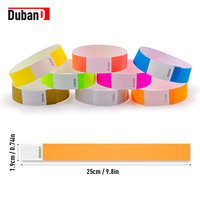 3/4 Inch Tyvek Identification band, Party Playground and Other Activities Wear 1000 Beautiful Colored Wristbands