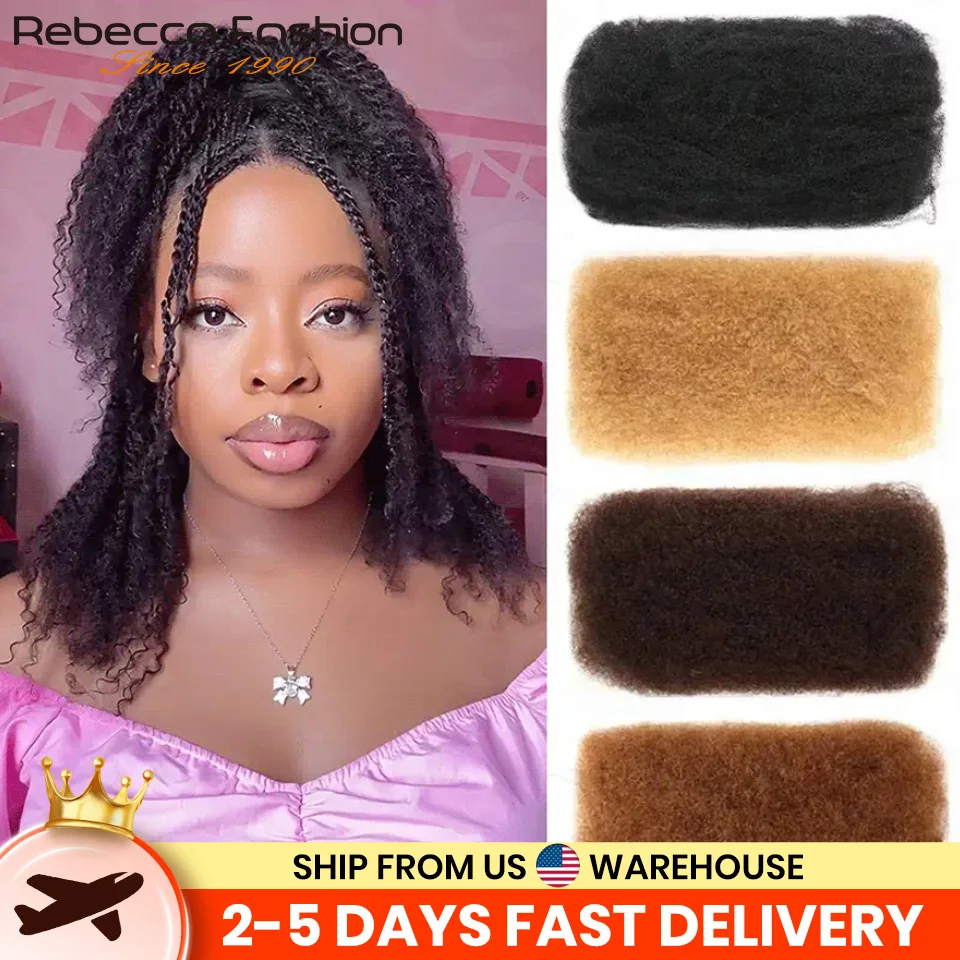 

Топ Перуанские Кудрявые Мини-Твист USA Stock Афро Кудрявые Массовые Человеческие Волосы для Плетения 100% Пучки Волос Remy Без Линяния