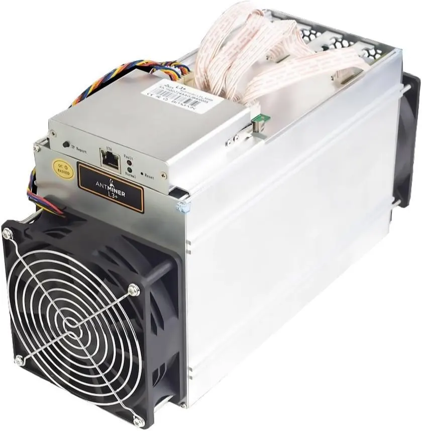 

СОВЕРШЕННО НОВЫЕ алюминиевые майнеры Bitmain AntMiner L3+ ASIC