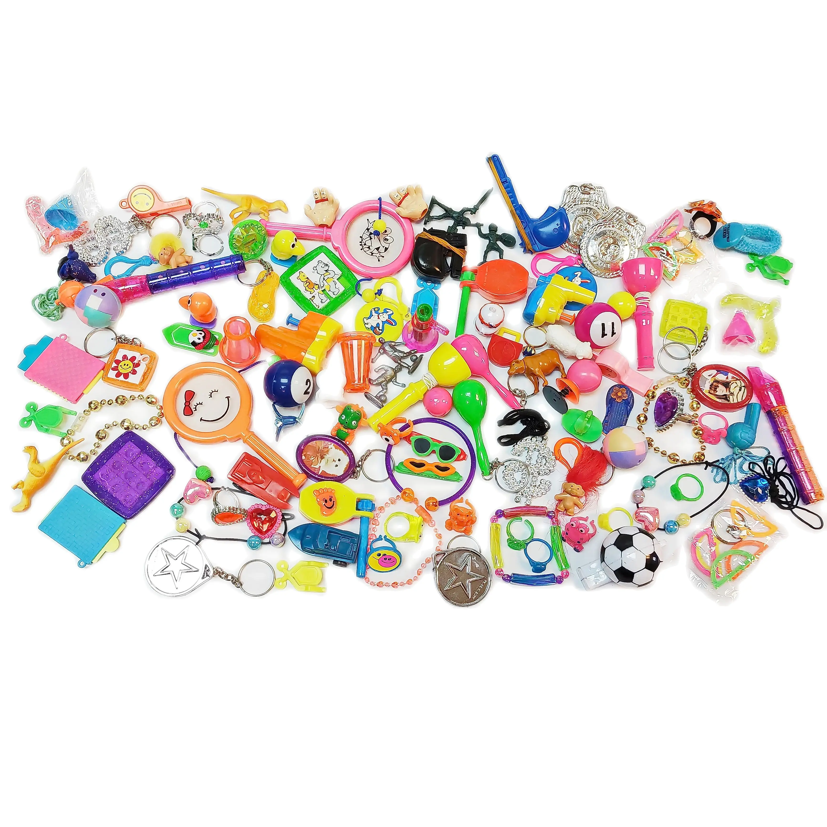 100 في ، ألعاب حفلات ، مزيج ب ، حقائب جودي للأطفال ، هدايا حفلات للأطفال ، هدايا للفصول الدراسية ، كرنفال ، صندوق كنز ، ألعاب حفلات أعياد الميلاد