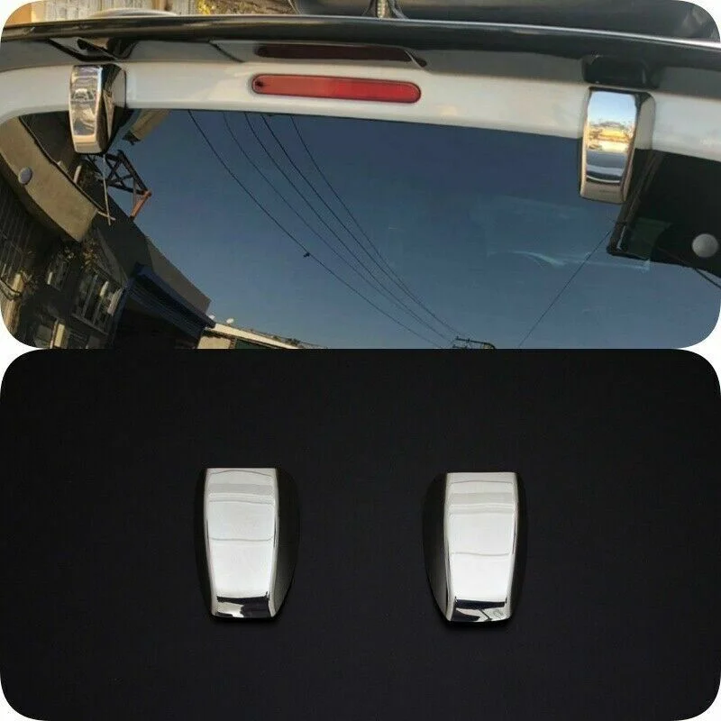 For Peugeot Partner Tepee 2008-2018 Chrome Rear Trunk Glass Hinge Cover 2 Pieces affordable car parts high quality