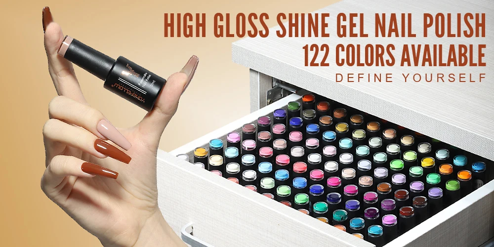 YOKEFELLOW 10 ml Gel-Nagellack, funkelnder roter Gel-Nagellack, Soak Off UV-LED-Gel-Lack, 122 Farben, Nagelkunst, Maniküre, Geschenke für Frauen – Detail 3