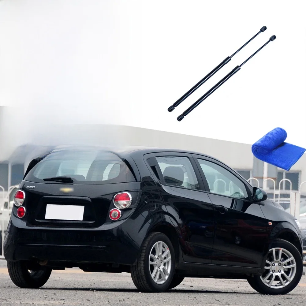 Wspornik tylnych drzwi samochodu dla Chevrolet Aveo Sonic Holden Barina 2011-2020 sprężyna hydrauliczna drążek amortyzatorów akcesoria samochodowe — zdjęcie 2