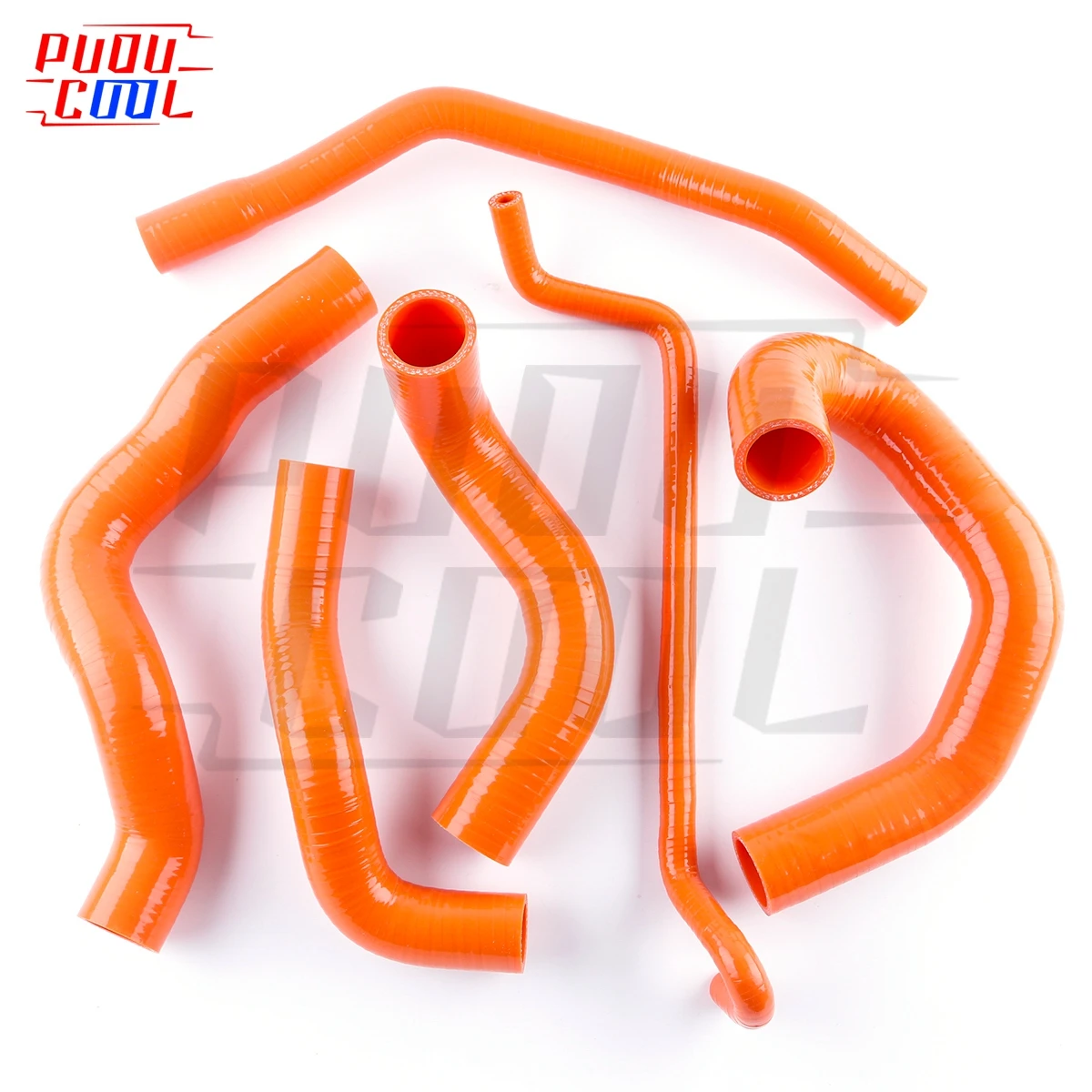 

FOR 2005-2010 FORD MUSTANG GT 4.6L / SHELBY V8 5.4L MT Silicone Radiator Hoses Pipes Tubes Piping Kit 6Pcs 10 Colors