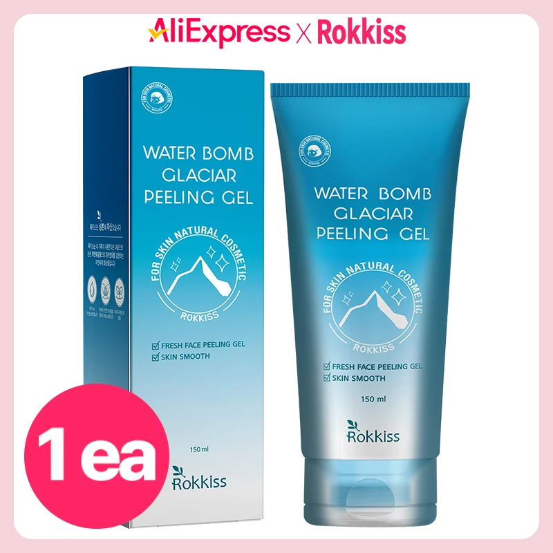 Rokkiss Water Bomb Glaciar Peeling Gel 150ml, 1piece