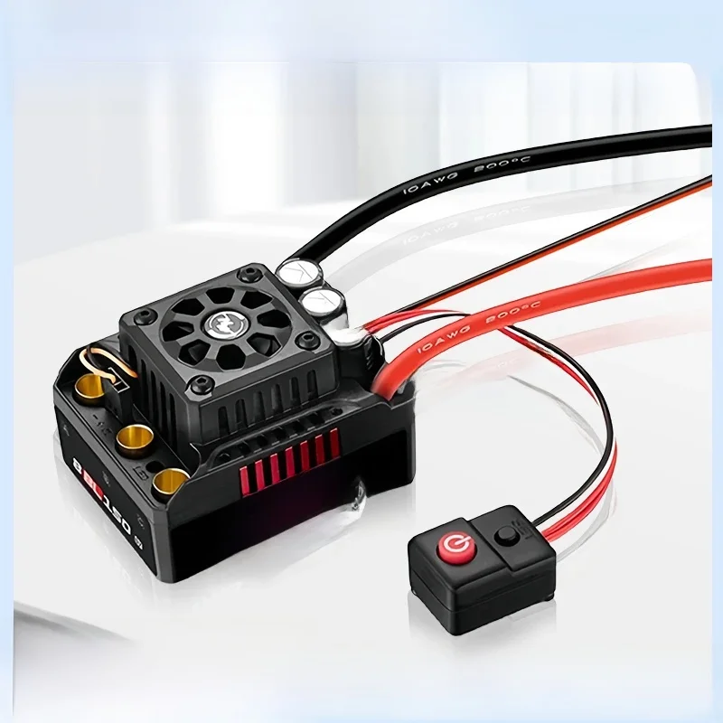 HOBBYWING QuicRun WP 8BL150 G2 Borstelloze ESC 3-6S 150A met LCD LED Programma Kaart voor 1/8 Schaal RC Model Auto Buggy Accessoires - afbeelding 2
