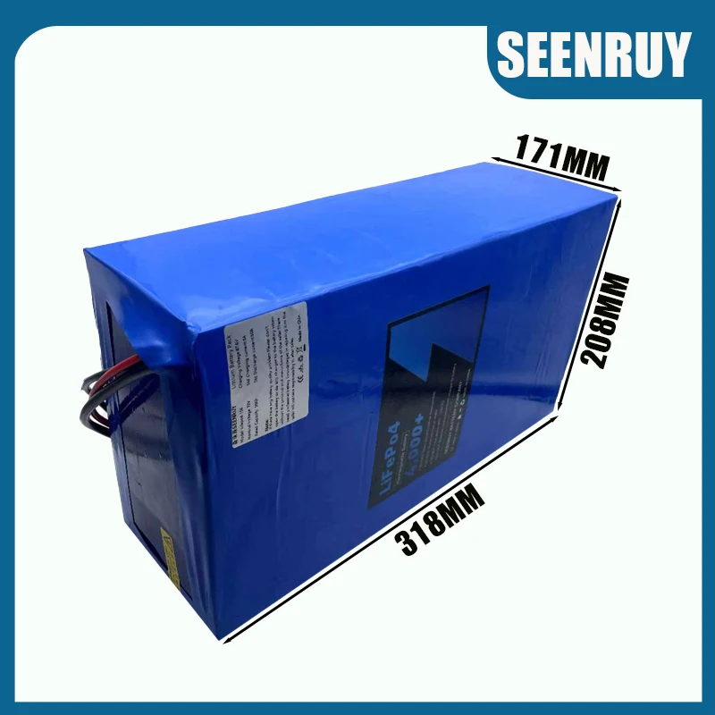 36V 70AH LIFEPO4 Battery LFP battery with BMS 50A  100A for RV Wheelchair Robot Toy Car image 4