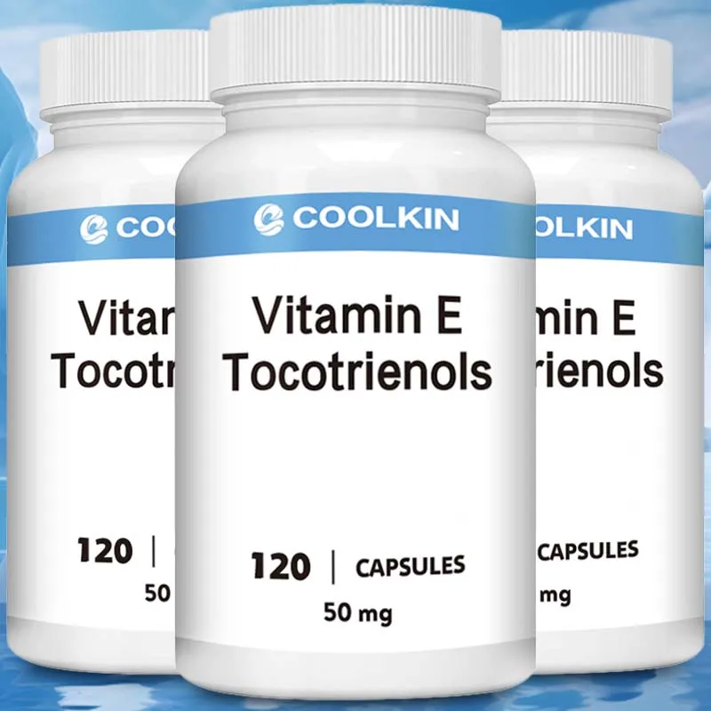 Vitamin E Tocotrienols - Supports Cellular Energy Production, Cardiovascular Health, Powerful Antioxidant - 120 Capsules