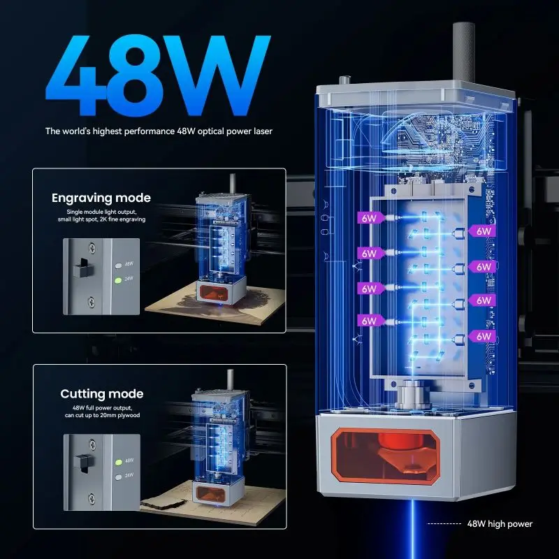 Atomstack A40 S40 X40 Pro Max 210W macchina per incisione Laser Wifi 800*400mm Area CNC fresatrice per metalli macchina per il taglio del legno