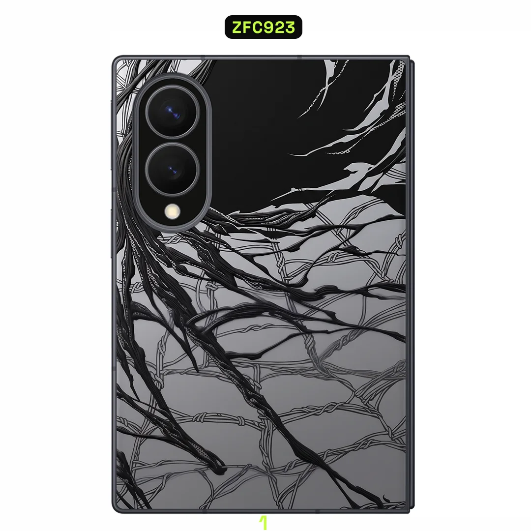 Skin Decal for Samsung Z Fold 8 – [SPIDY] [ZF12] | Back, Hinge and Sides Coverage | Nexa Skins