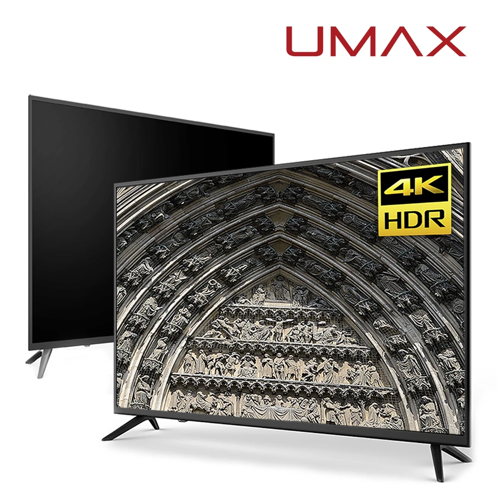 Umax UHD50L 50 inch 127cm 4K UHD LED TV 2 years warranty 3 days completed by AS same day delivery