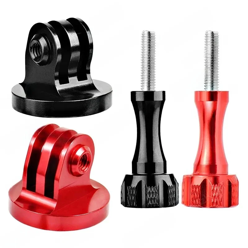 Adapter aluminiowy do statywu, do mocowania na monopodzie, do Go Pro 13 12 11 10 9 8 7 Insta 360 X5 X4 ACE PRO 2 DJI Action 4 6 5 Pro OSMO 360 — zdjęcie 2