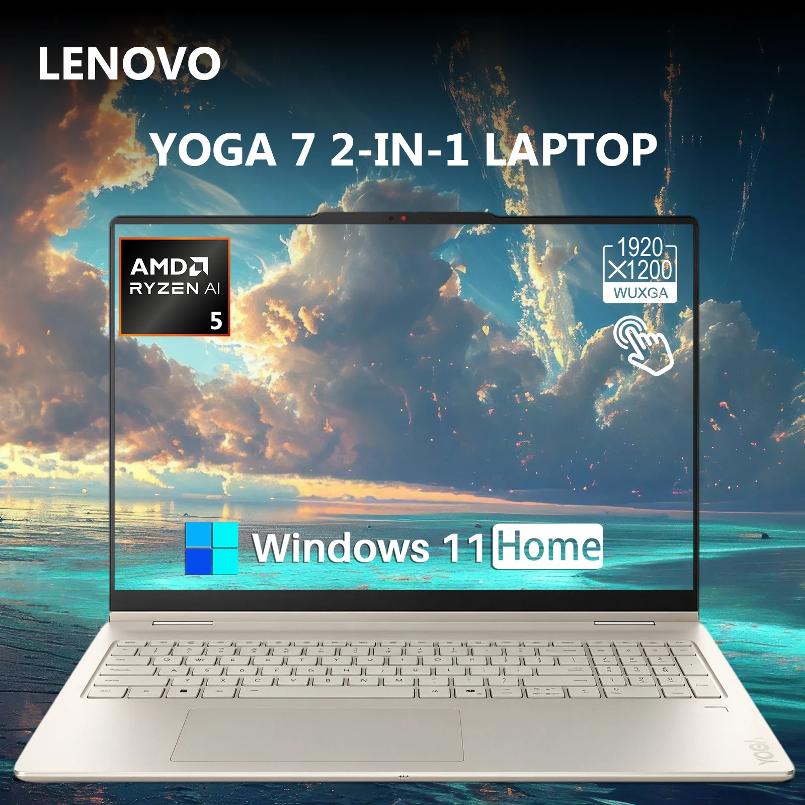 Ddr5 8Gb - Lenovo Yoga 7 2-in-1 Laptop, 16