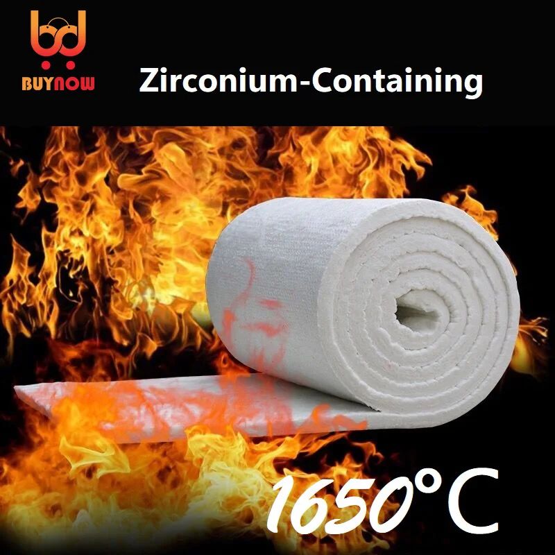 Zirconium-containing 1650 ℃ Ceramic Fiber Blanket Can Withstand High Temperature Thermal Insulation Cotton