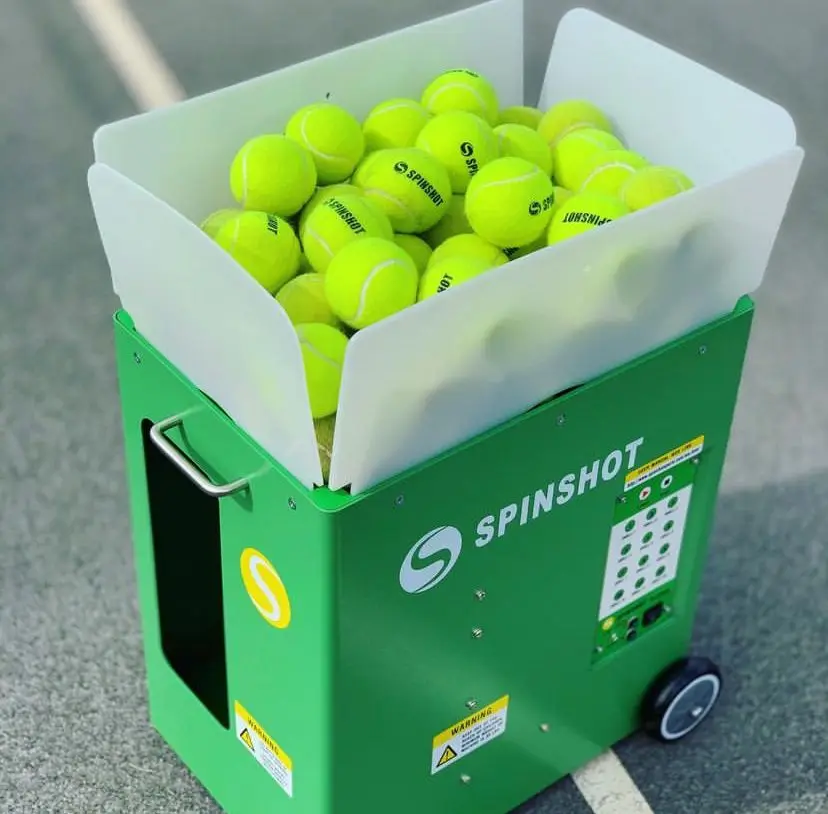 Discount Sales NEW Spinshot Player Plus II 2, Two Tennis Ball Machine with Remote Phone, Supports 1500