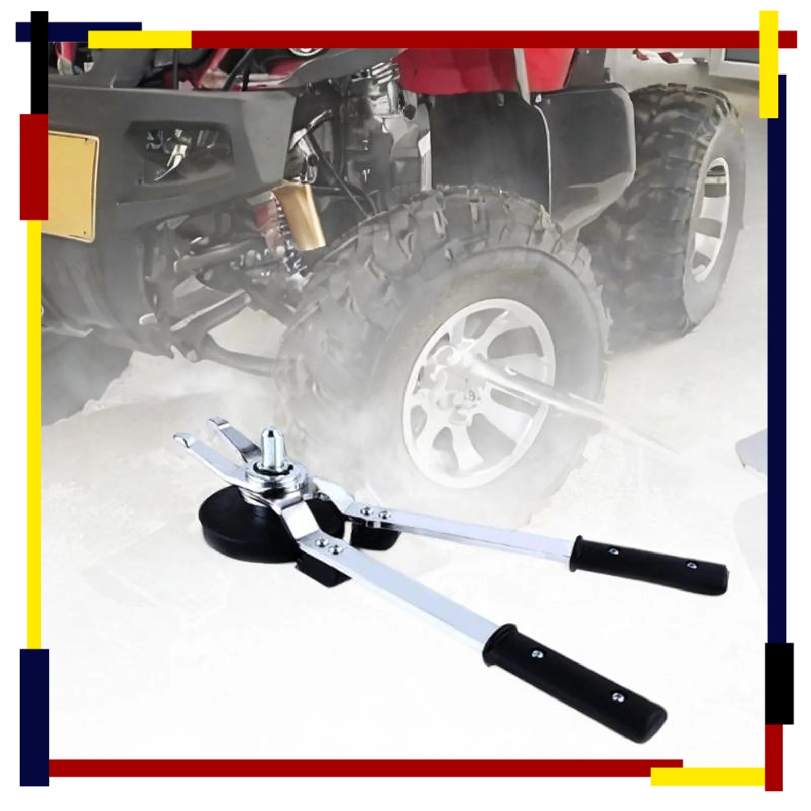 

Manual Tire Changer Sturdy Easy Use Spare Parts Changing Tool for Car Motorcycle Bike Repair Shop Equipment