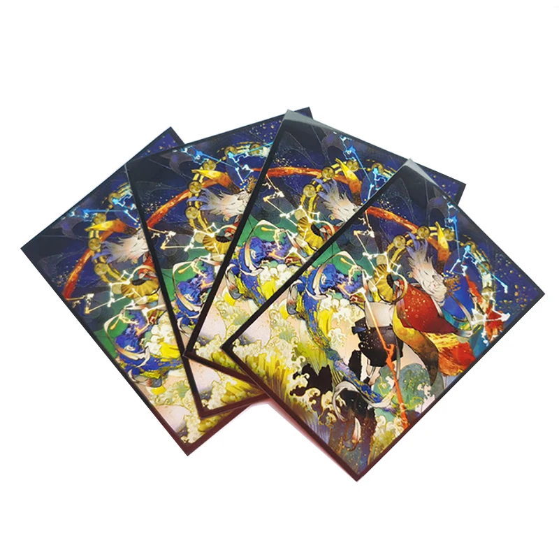 120PCS/BAG High Quality TCG Card Sleeves MGT Electronize Cards Sleeves Protector Color Sleeves Cover Pkm/TCG/MGT CARDS 66x91mm