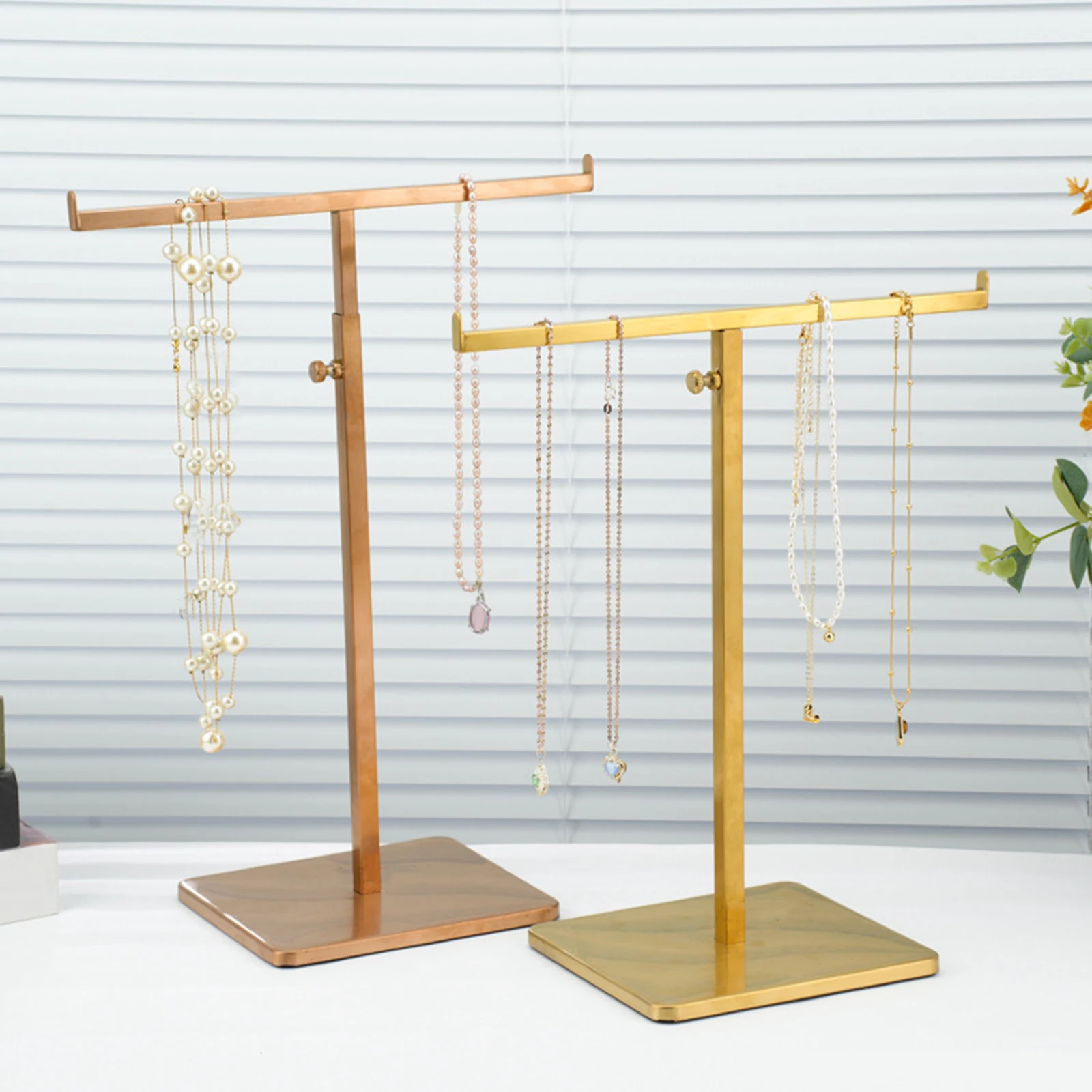 Stainless Steel Handbag Rack Hanger Purse Holder For Bracelets Necklaces Fashion Multifunctiona Rack Clothing Store Jewelry Rack